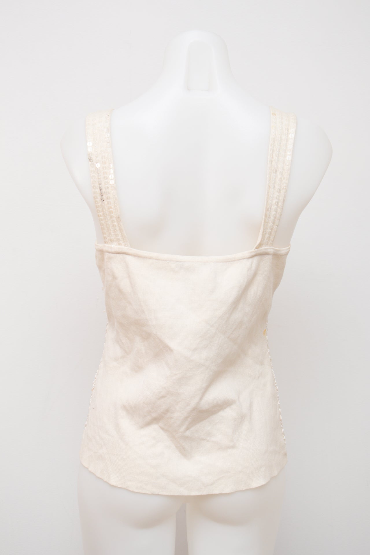 #026 Lillie Rubin Cami Top White | c. 202 | Size 10