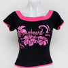#79 Jennyfer T-shirt Black | c. 193 | Size 10