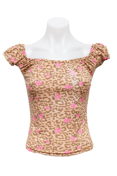 #112 Blanco Cami Top Brown | c. 188 | Size 8