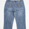 #108 Earl Jean Capris Blue | c. 209 | Size 12