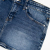 #057 Denim Mini Skirt Blue | c. 204 | Size 12