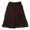 #174 Sara Studio Petite Skirt Brown | c. 198 | Size 8/10