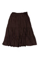 #174 Sara Studio Petite Skirt Brown | c. 198 | Size 8/10