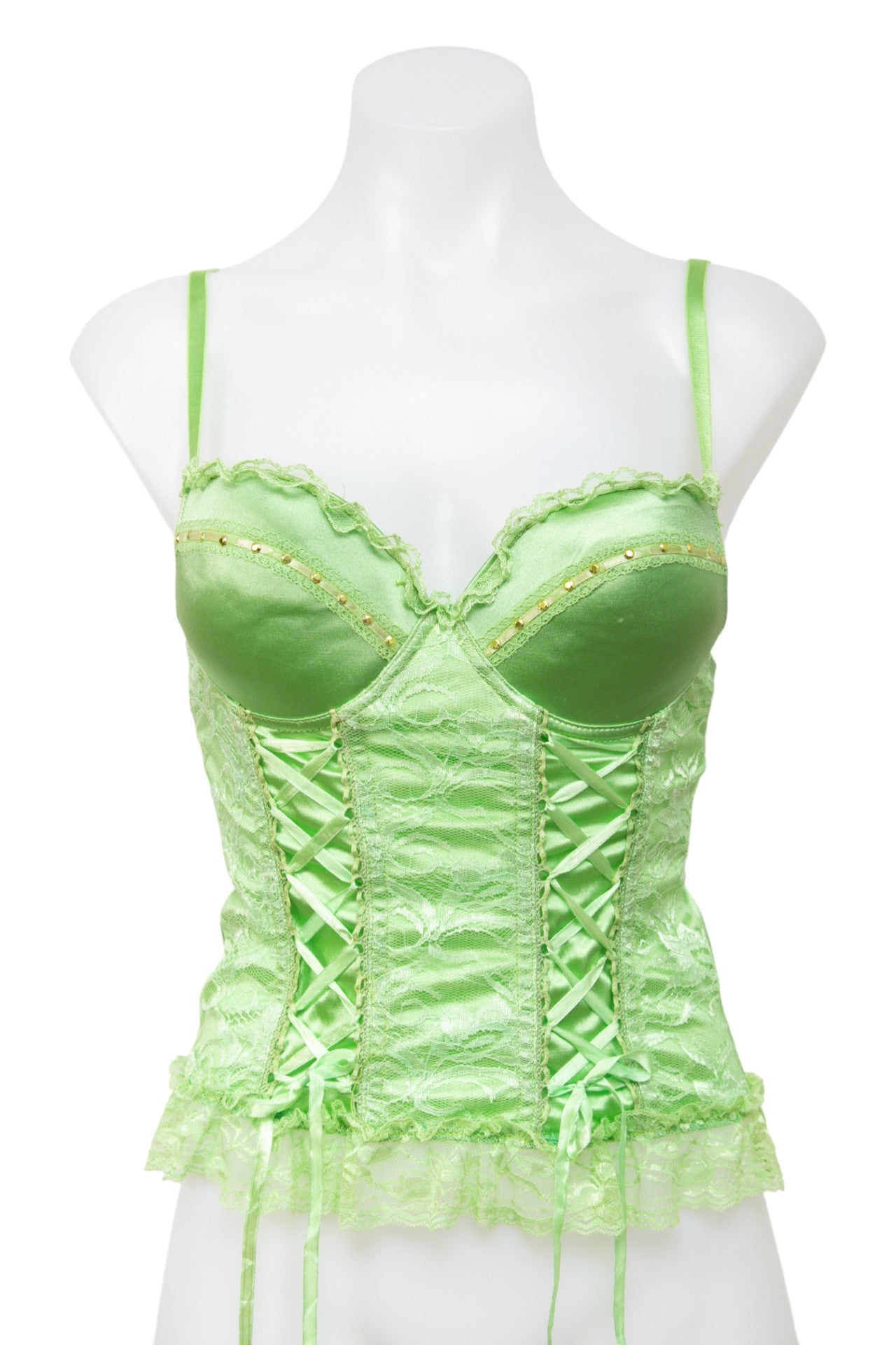 #22 Oh Yes Camisole Top Green | c. 198 | Size 12C / 10