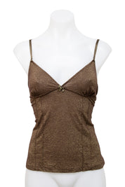 #050 La Senza Cami Top Brown | c. 202 | Size 10