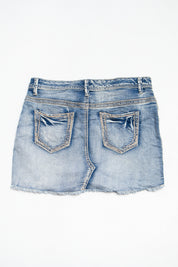#185 Maurice's Mini Skirt Blue | c. 199 | Size 8