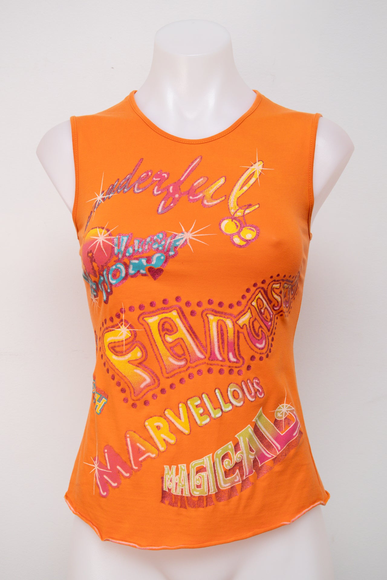 #071 Tank Top Orange | c. 199 | Size 8