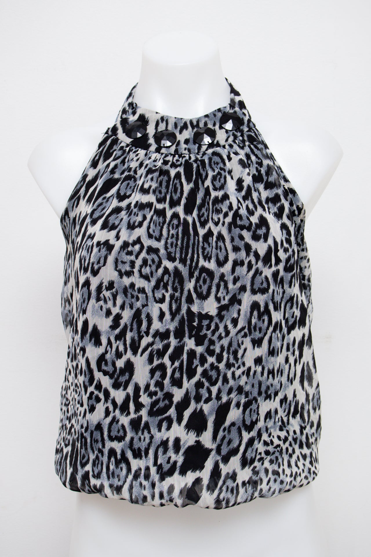 #022 Forever 21 Halter Top Black | c. 203 | Size 8