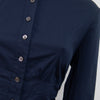 #052 Talbots Petites T-shirt Navy | c. | Size 8