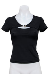#041 Xoxo Short Sleeve Black | c. 214 | Size 8