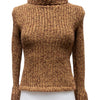 #132 Etam Top Brown | c. 191 | Size 8