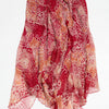 #122 Jonathan Martin Silk Skirt Red | c. 200 | Size 8/10
