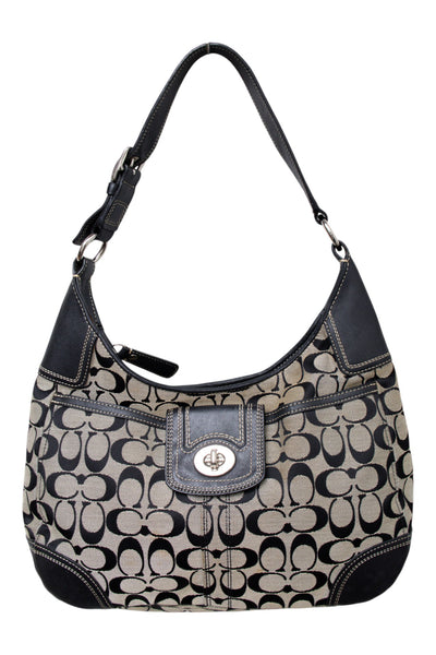 #210 Coach Shoulder Bag Black | c. 199 | Size