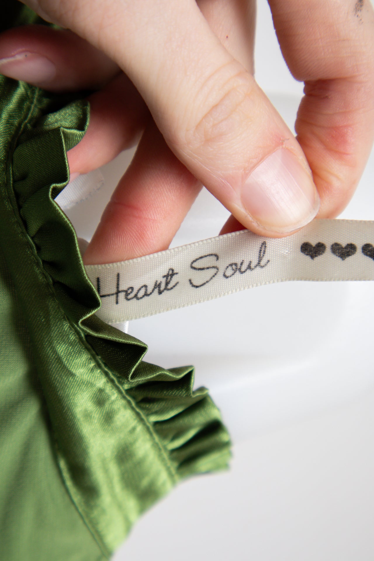 #046 Heart Soul Camisole Top Green | c. 203 | Size 10