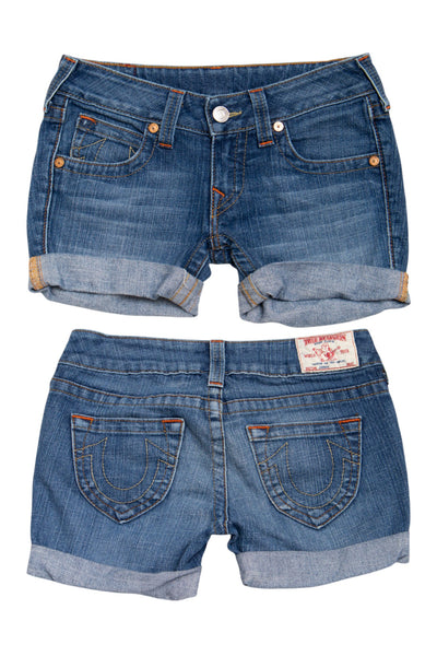 #143 True Religion Denim Shorts Blue | c. 181 | Size 6