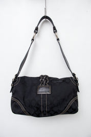 #180 Coach Shoulder Bag Black | c. 200 | Size