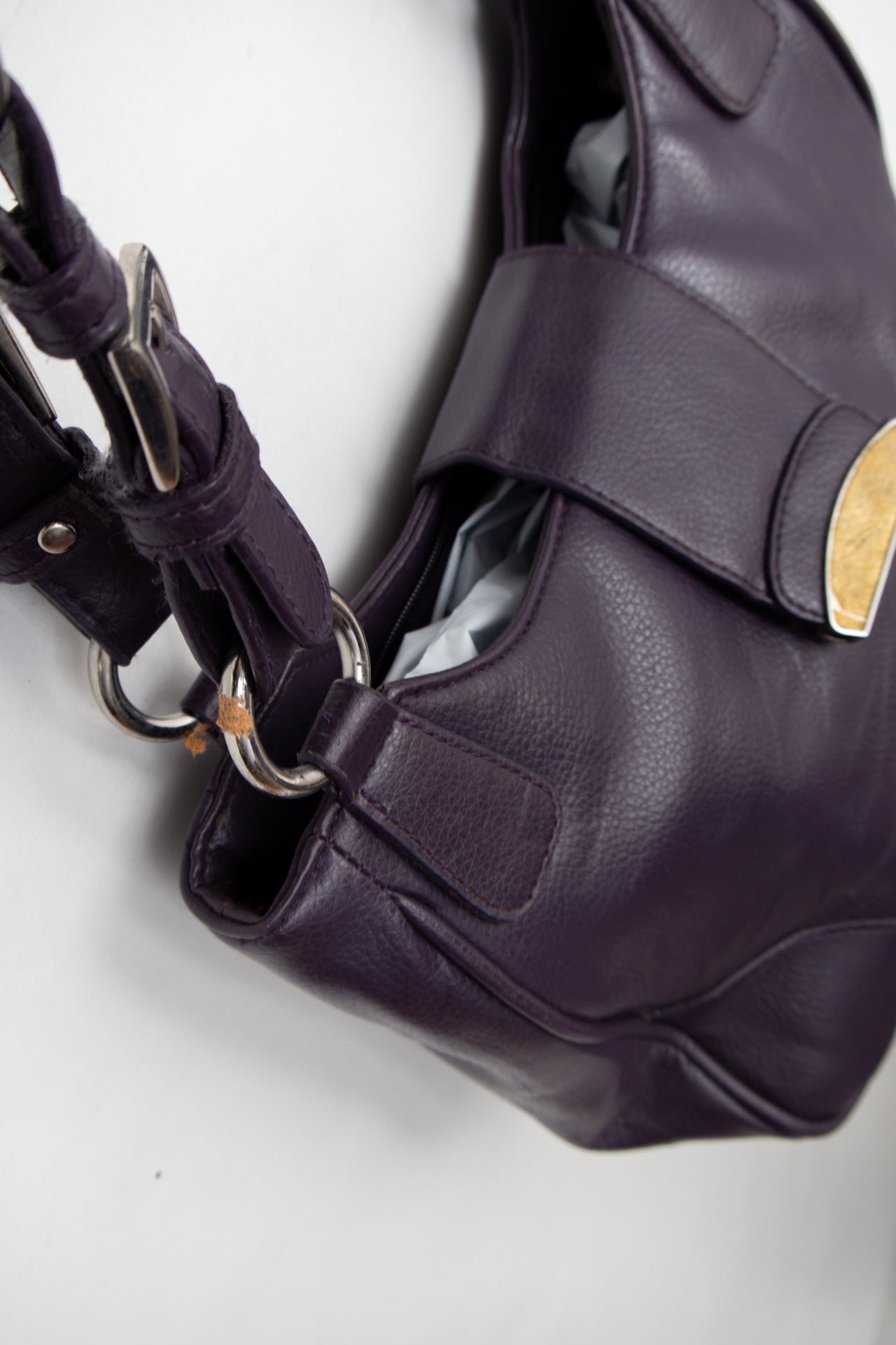 #204 Shoulder Bag Purple | c. 196 | Size