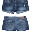 #106 Paris Blues Denim Shorts Blue | c. 204 | Size 10