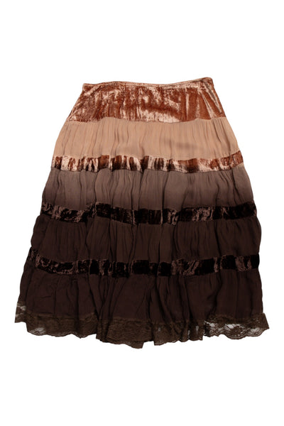 #160 Kaktus Skirt Brown | c. 197 | Size 10