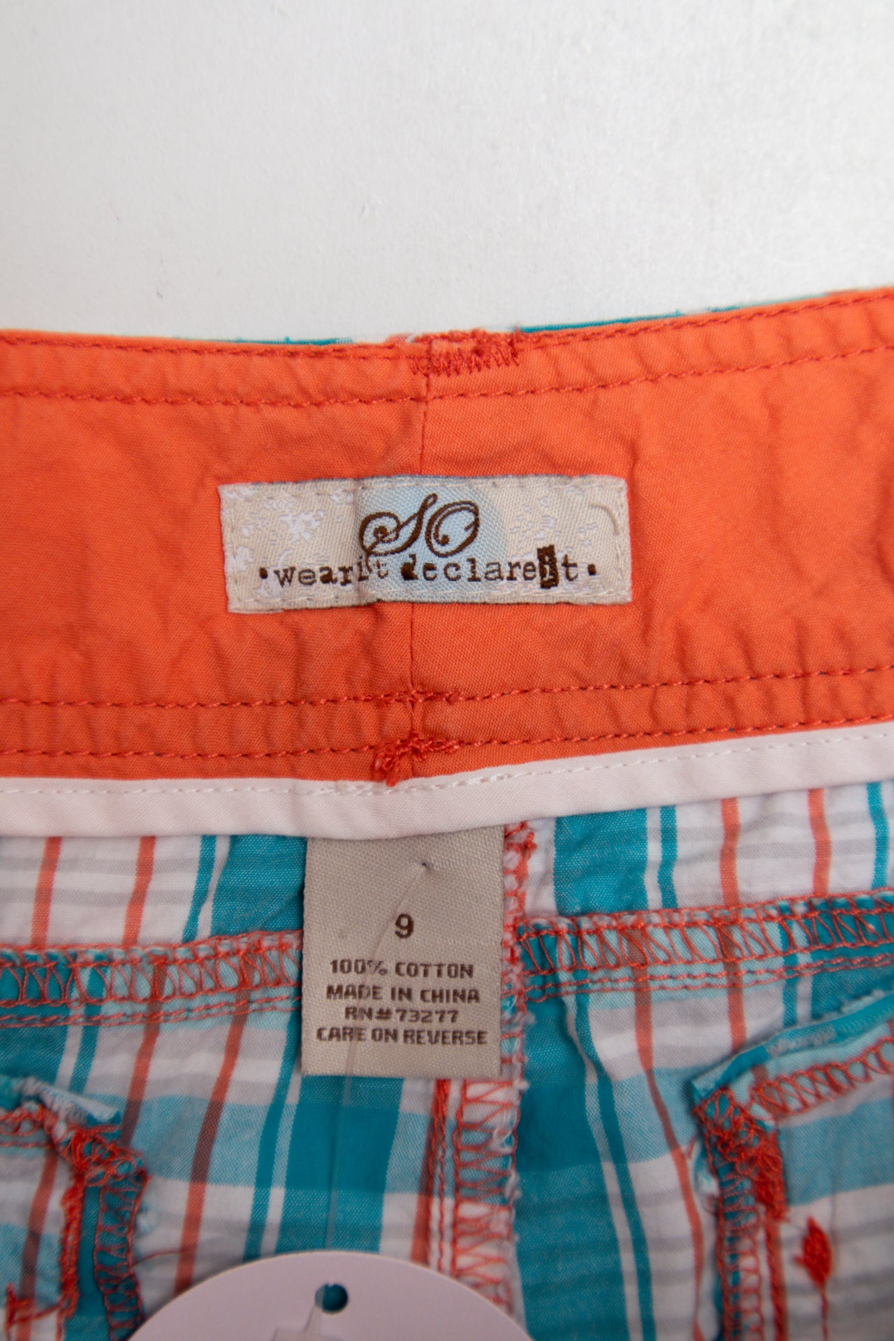 #187 So Wear It Declared It Shorts Blue | c. 190 | Size 8/10