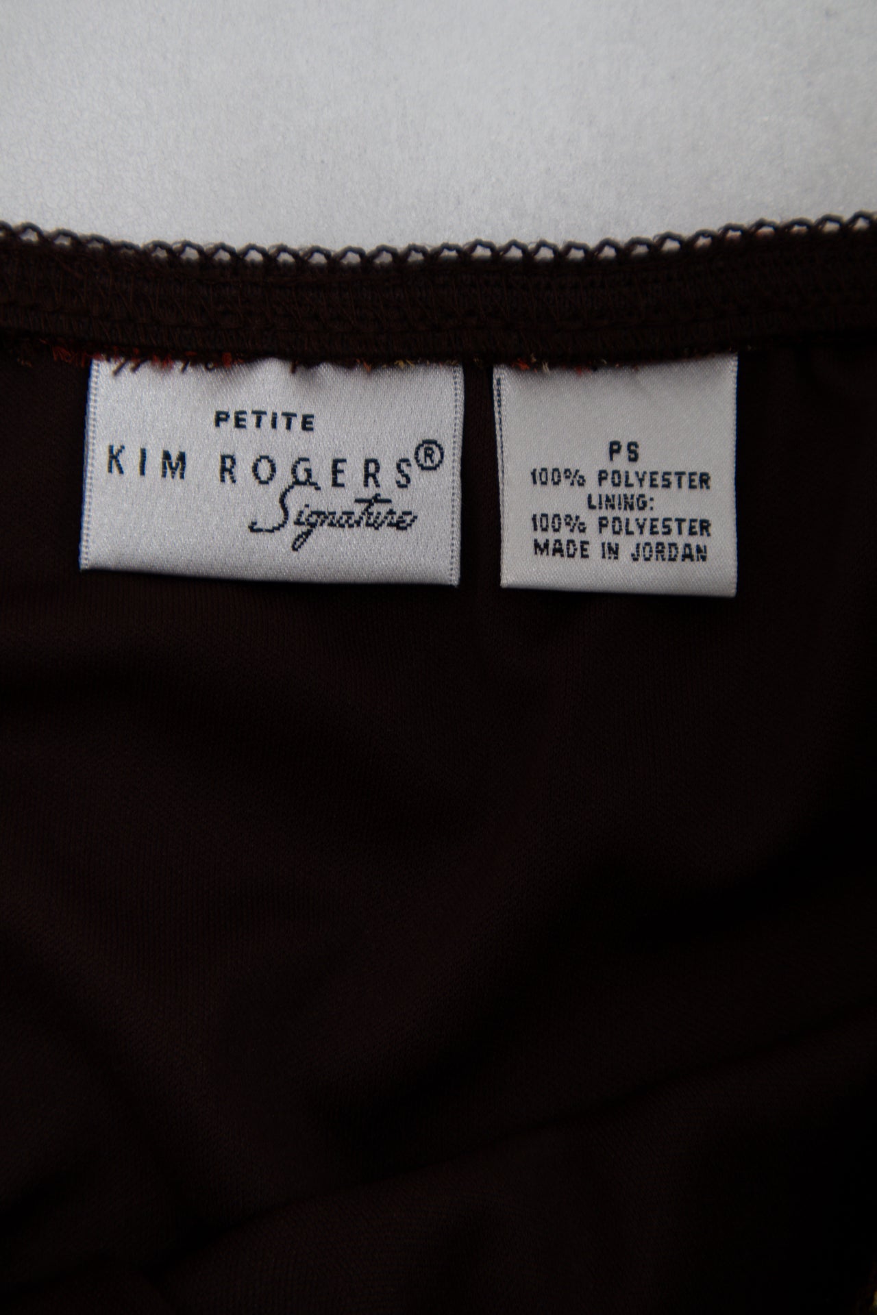 #138 Kim Rogers Signature Skirt Brown | c. 193 | Size 6/8