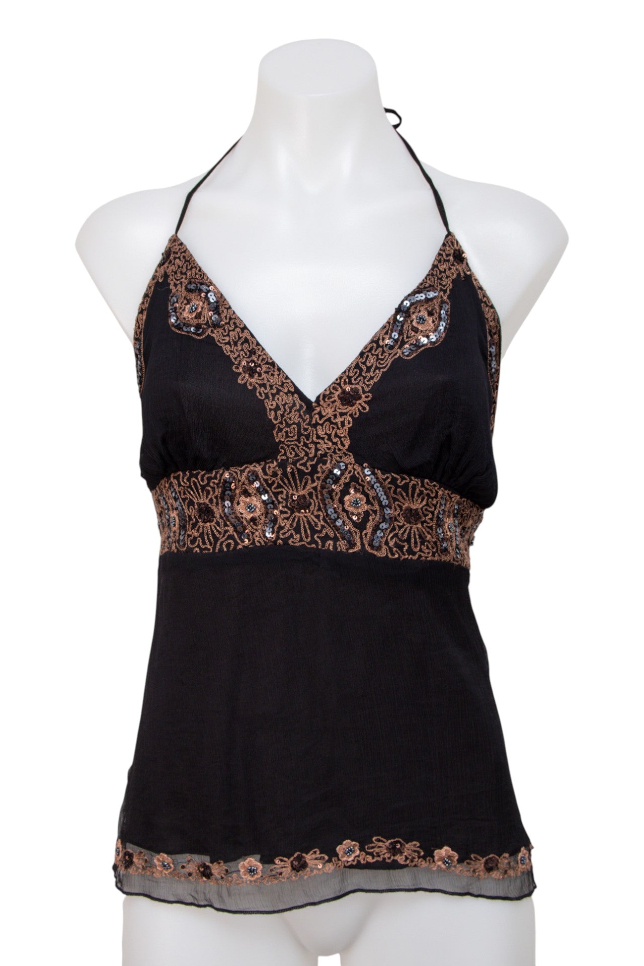 #024 Le Chateau Cami Top Black | c. 199 | Size 8