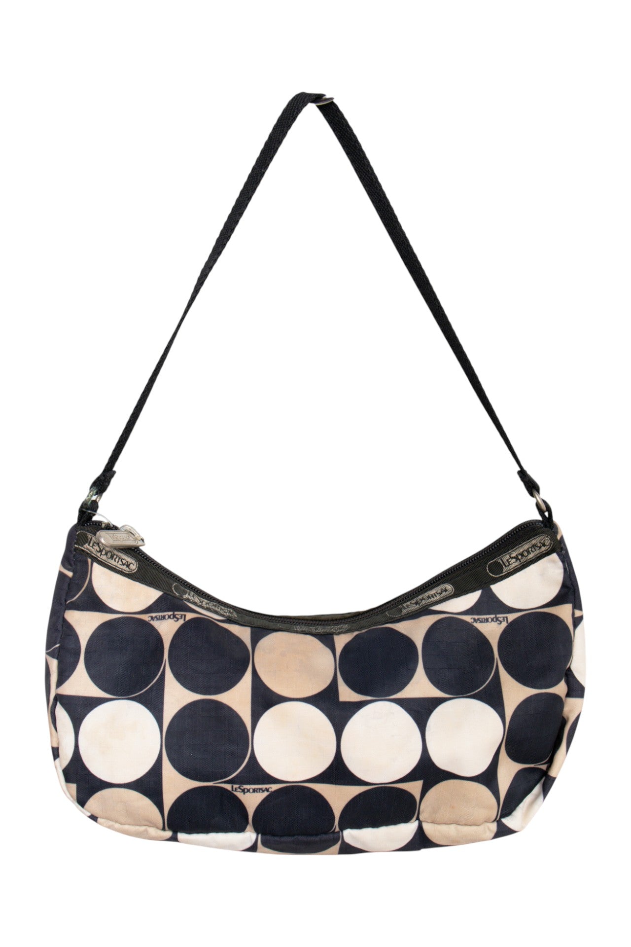#199 Lesportsac Shoulder Bag Black | c. 196 | Size