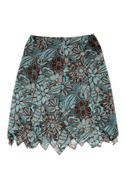#097 Long Skirt Blue | c. 213 | Size 10