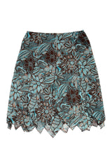 #097 Long Skirt Blue | c. 214 | Size 10