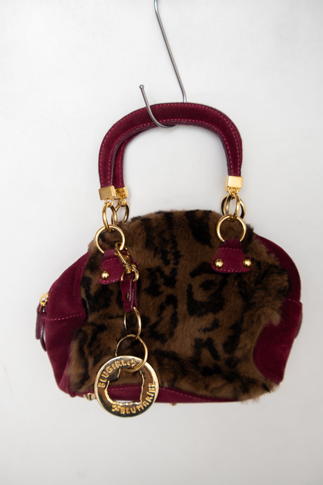 #160 Blugirl Blumarine Shoulder Bag Purple | c. 180 | Size