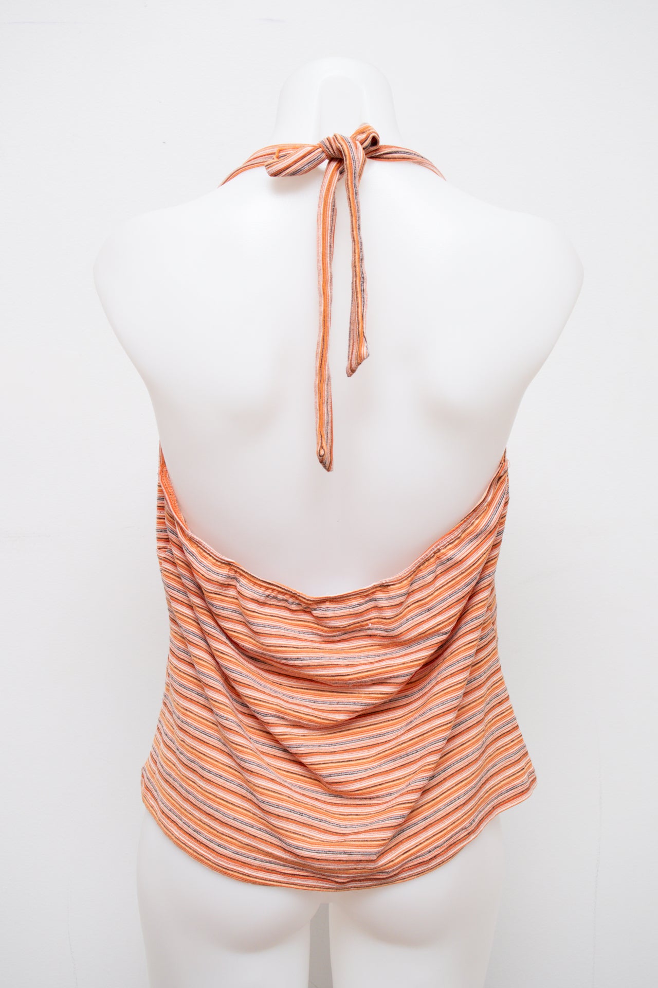#017 Fashion Bug Halter Top Orange | c. 203 | Size 12