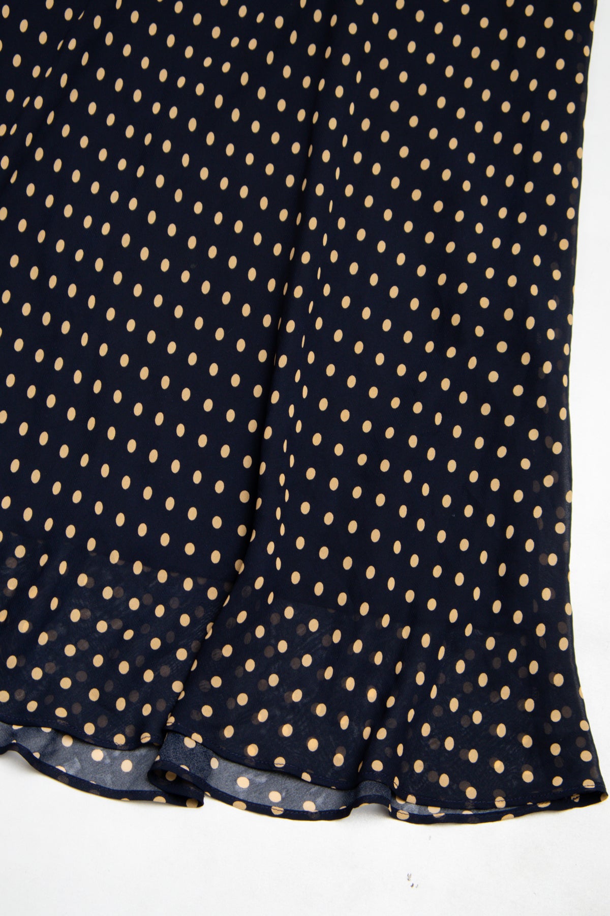 #139 Long Skirt Navy | c. 208 | Size 14