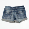 #189 Sport Booty Short Blue | c. 209 | Size 8