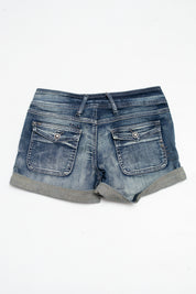 #189 Sport Booty Short Blue | c. 209 | Size 8