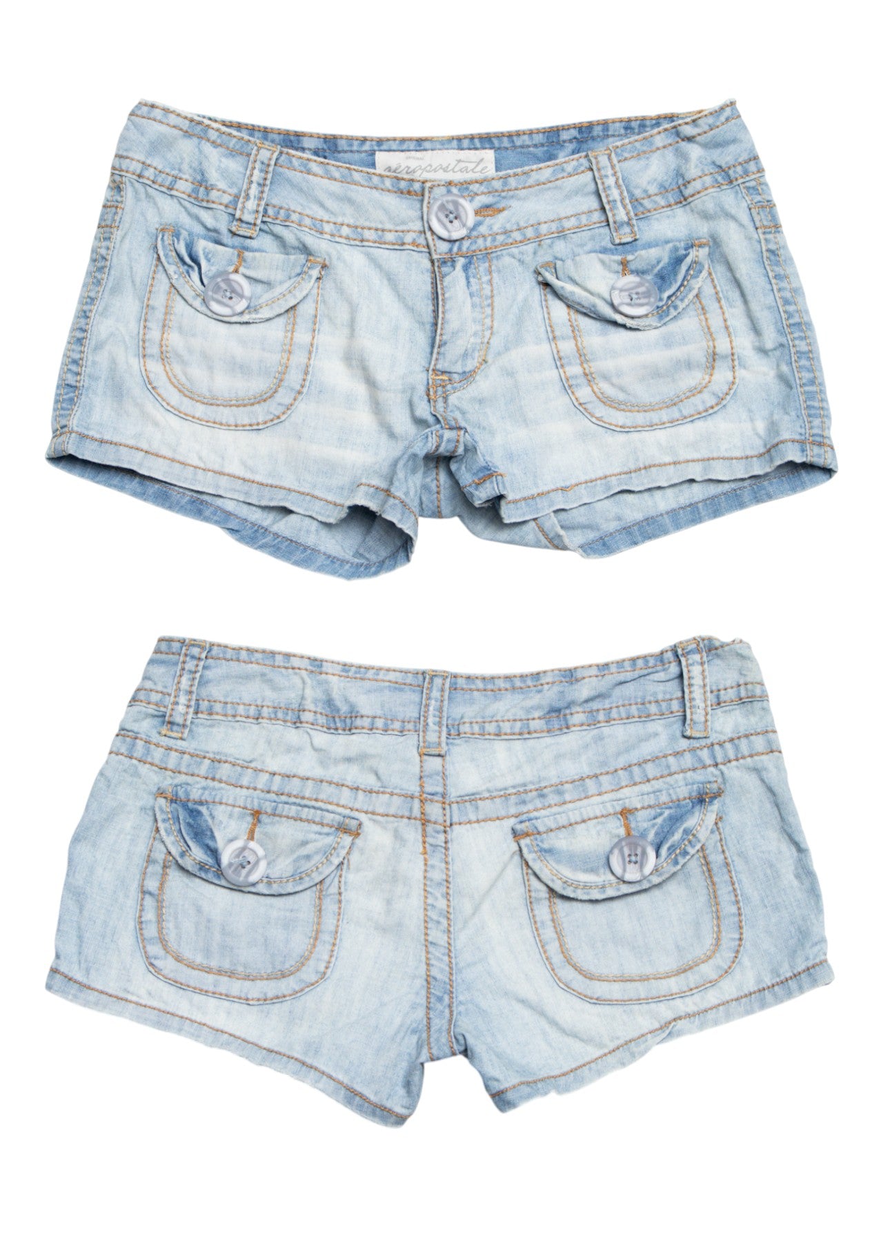 #122 Aeropostale Booty Short Blue | c. 210 | Size 6