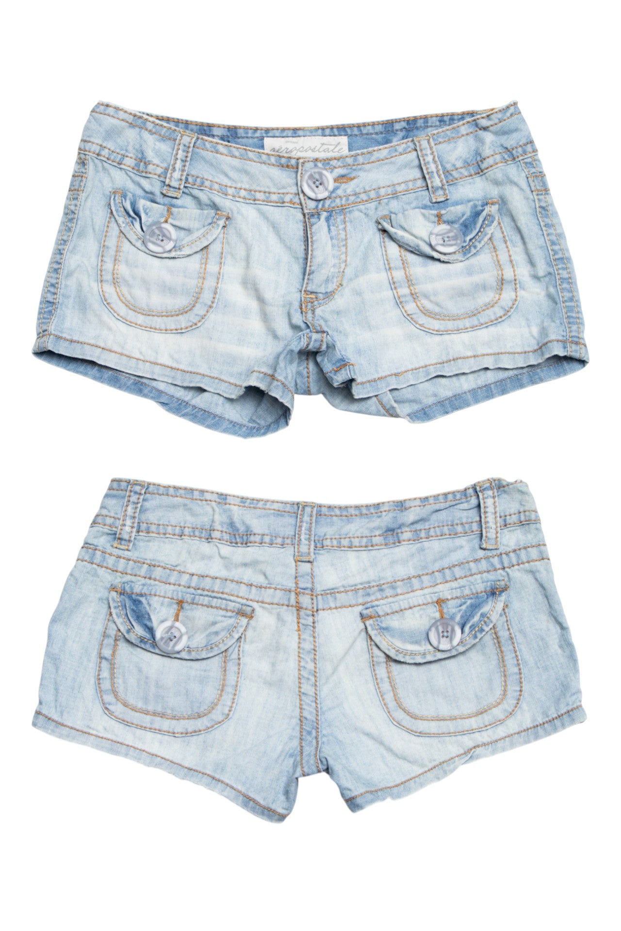 #122 Aeropostale Booty Short Blue | c. 210 | Size 6