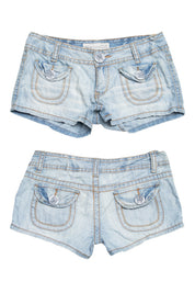 #122 Aeropostale Booty Short Blue | c. 210 | Size 6