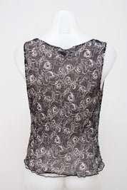 #183 Karen Kane Lifestyle Tank Black | c. 212 | Size 10