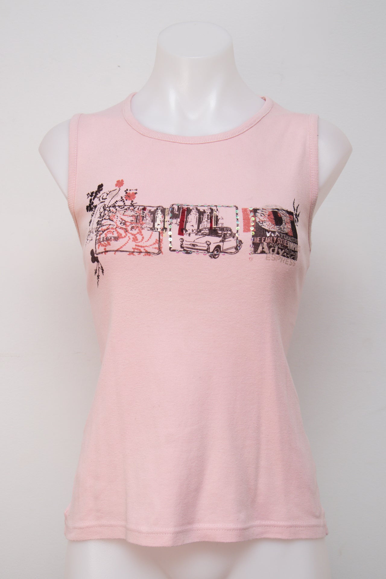 #068 V/A 28 Tank Top Pink | c. 199 | Size 12