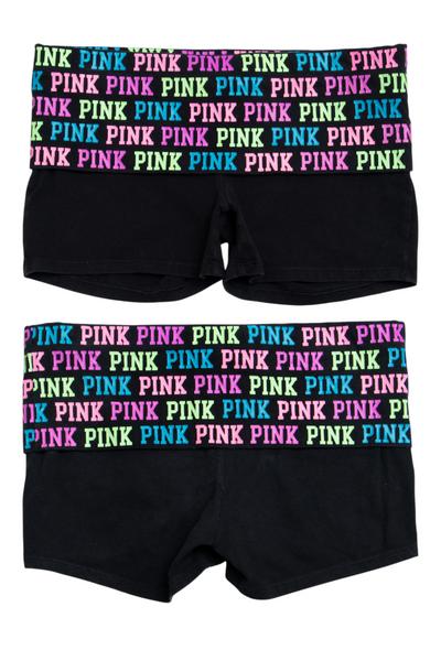 #112 Pink Victoria's Secret Shorts Black | c. 202 | Size 10