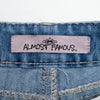 #186 Almost Famous Booty Short Blue | c. 209 | Size 8