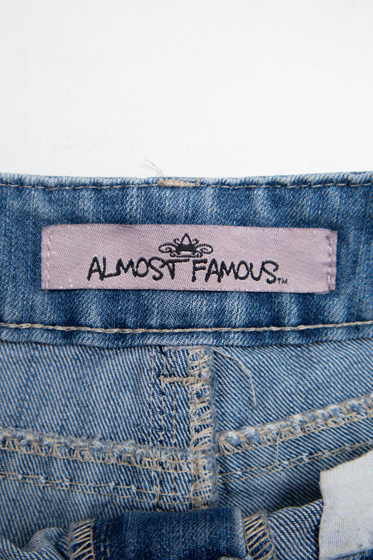#186 Almost Famous Booty Short Blue | c. 209 | Size 8