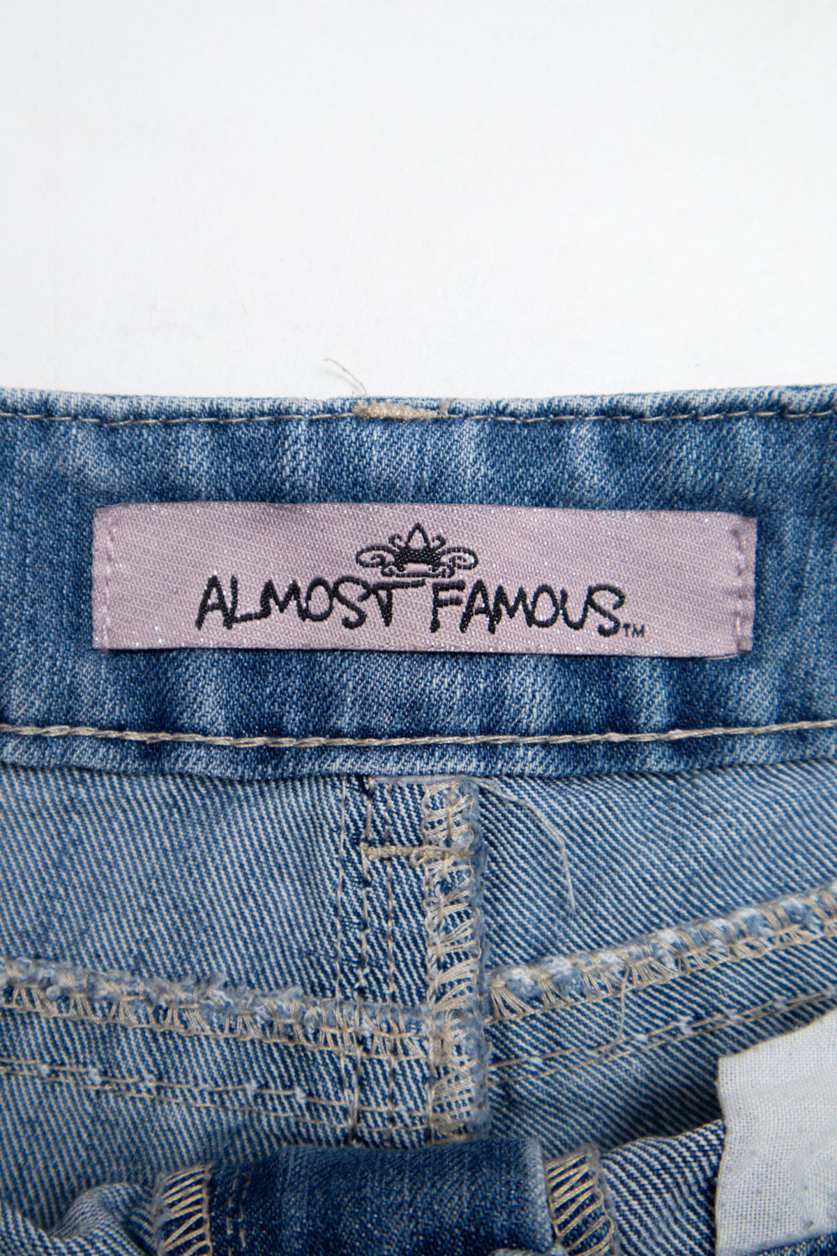 #186 Almost Famous Booty Short Blue | c. 209 | Size 8