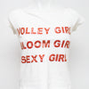 #89 Bloom T-shirt White | c. 196 | Size 8