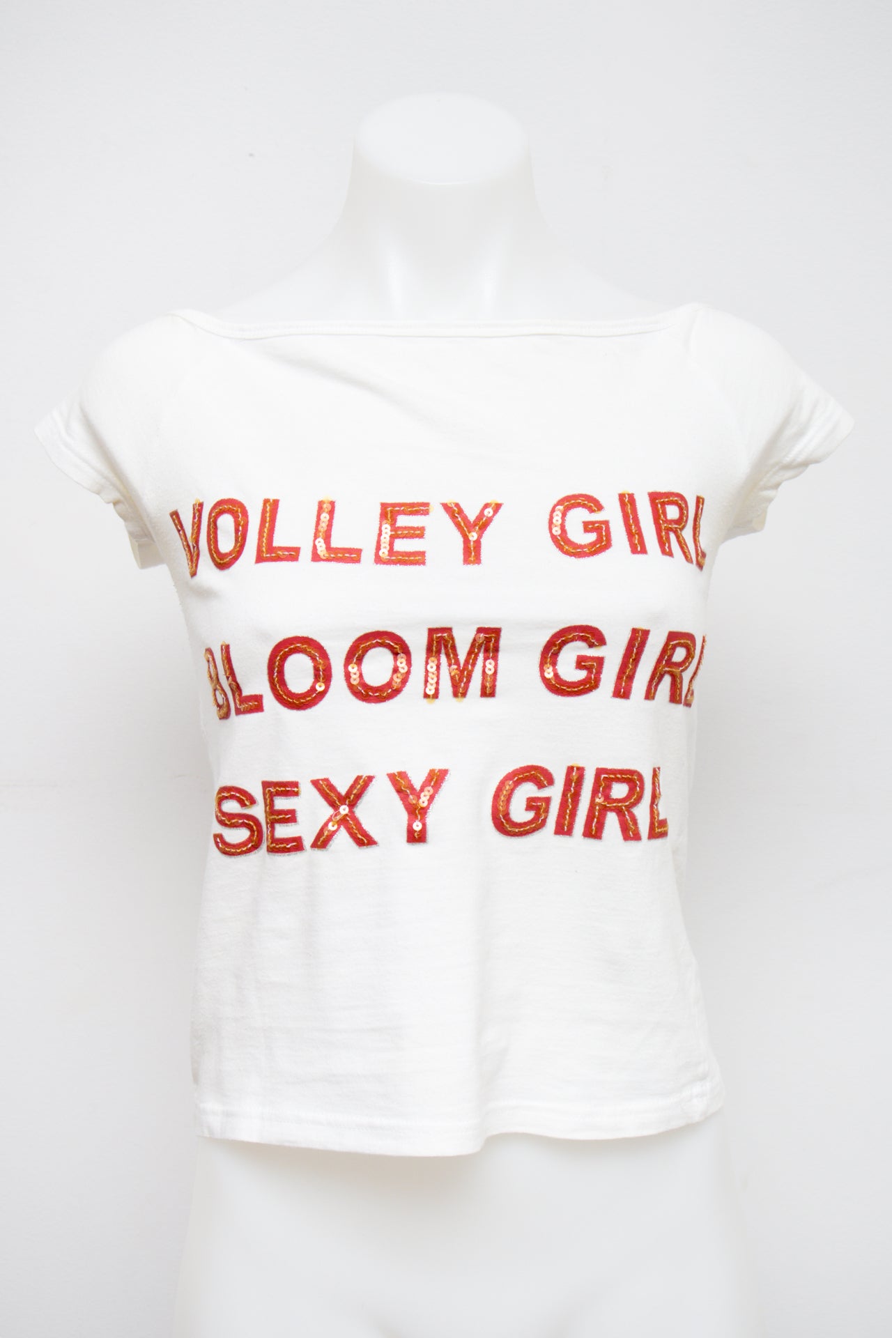 #89 Bloom T-shirt White | c. 196 | Size 8