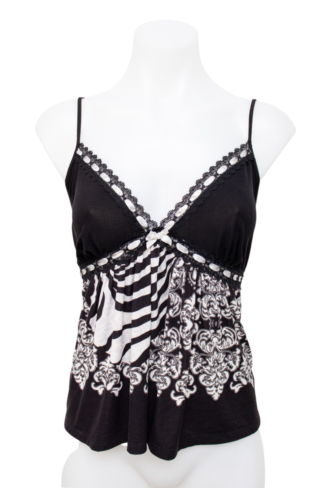 #044 Studio 1940 Cami Top Black | c. 202 | Size 12