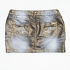 #198 Vero Moda Mini Skirt Gold | c. 199 | Size 8