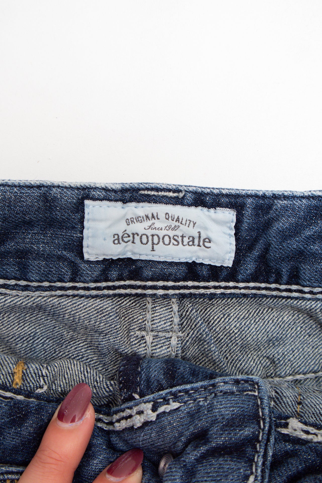 #085 Aeropostale Booty Short Blue | c. 213 | Size 6