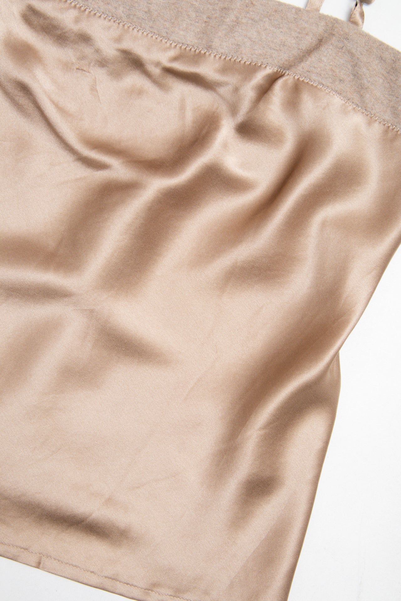 #134 Bcbg Max Azria Collection Cami Top Beige | c. 201 | Size 8