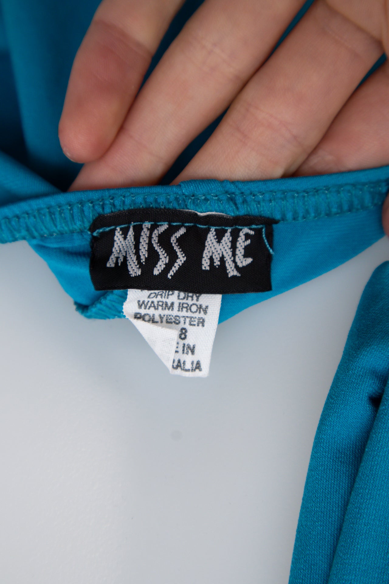 #163 Miss Me Dress Blue | c. 205 | Size 8